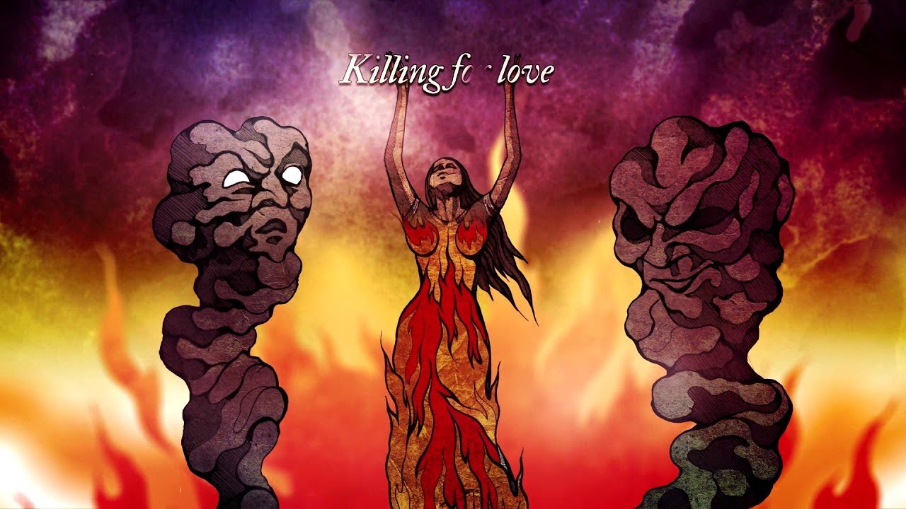 CELLAR DARLING - Burn (OFFICIAL LYRIC VIDEO)