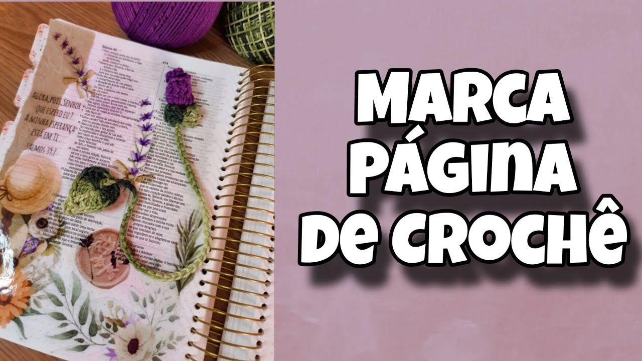 Marca Página de Crochê l Lembrancinha de Crochê @ateliedocecroche6603