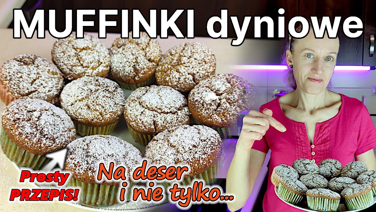 Przepis na MUFFINKI dyniowe - Pyszny DESER dla dzieci -390
