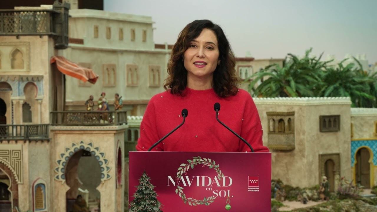 Díaz Ayuso Navidad 2024
