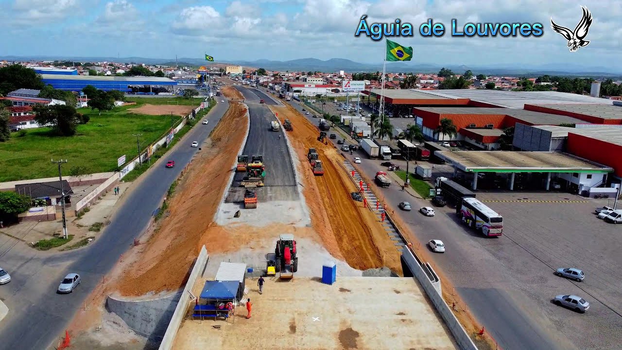 Anel Viário de Feira de Santana parte 2, voo, Águia de Louvores, 10KM de voo.
