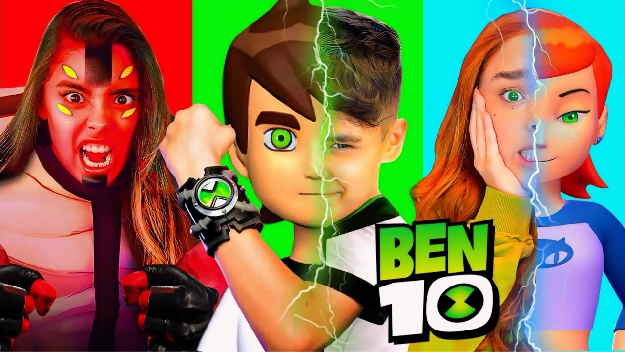O segredo dos personagens de Ben 10 no Human Fall Flat - Estevão, Milla e Milly 