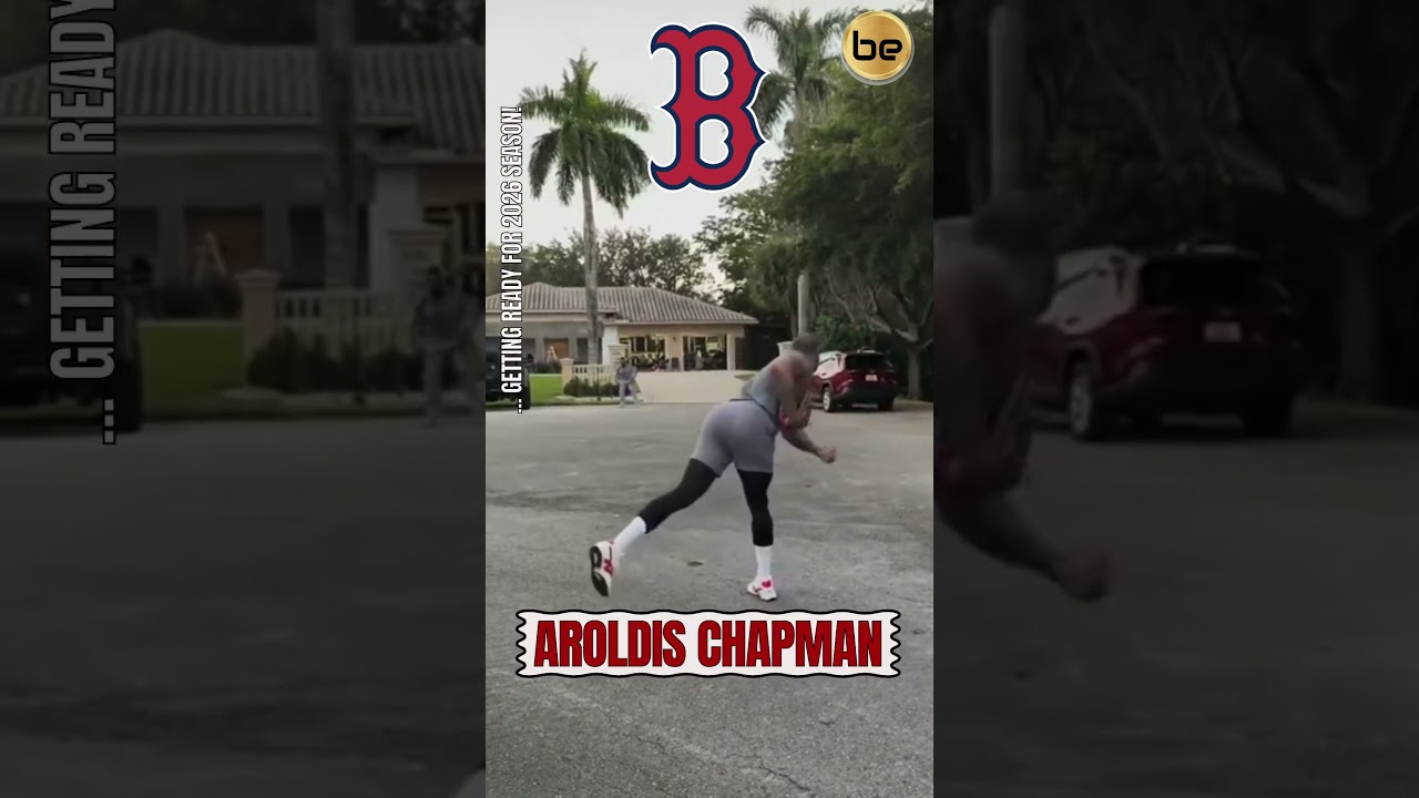 Super Star AROLDIS CHAPMAN Has Started His Throwing Routine This Offseason‼️ 