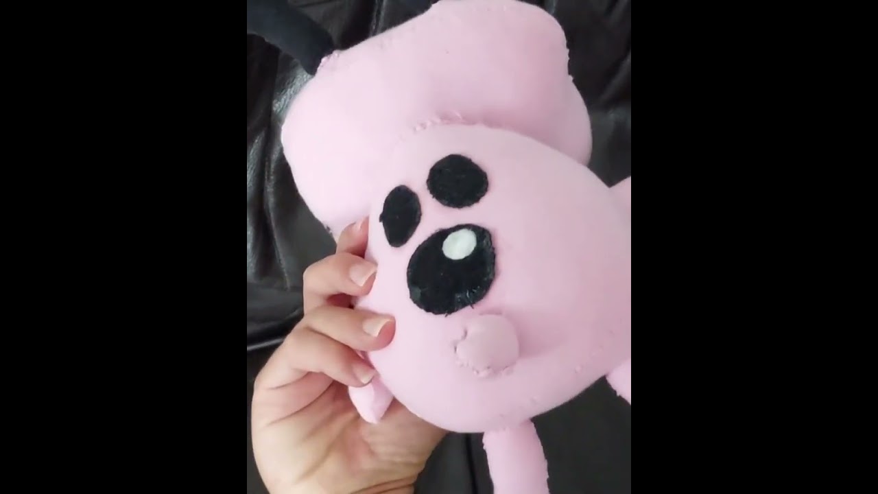 Custom Replica Courage The Cowardly Dog plushy soft toy #cartoonnetwork