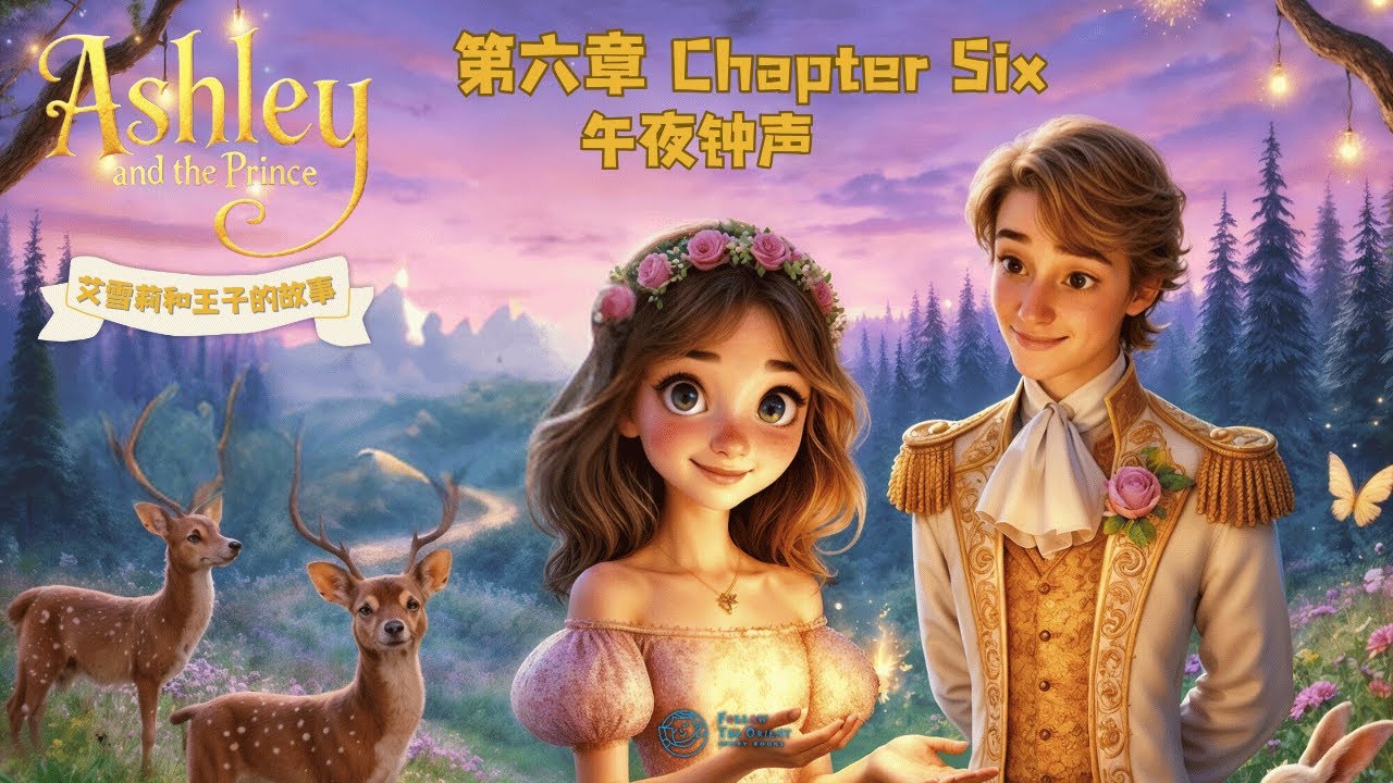 艾雪莉和王子的故事 第六章 午夜钟声 Chapter Six The Clock Strikes Midnight The Story of Ashley and the Prince