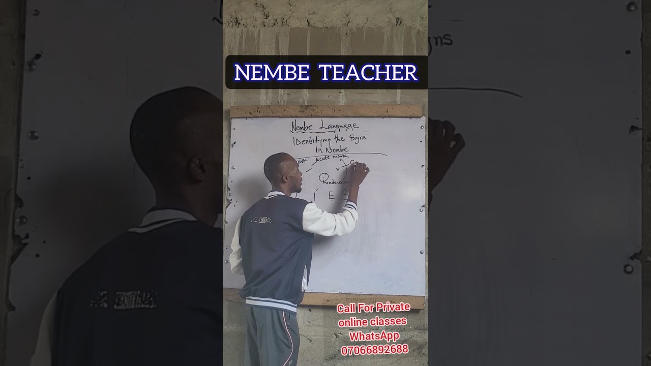 Nembe Language made easy with Sir Kesiye