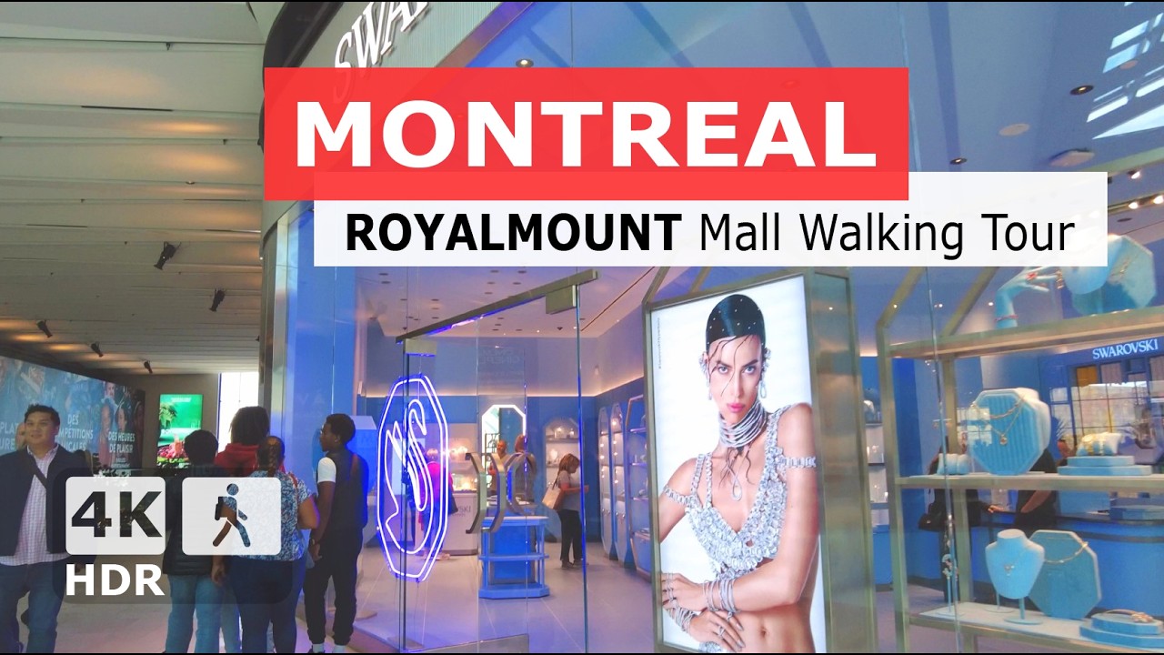 [ 4K ] ROYALMOUNT New Shopping Mall Walking Tour | Montreal, Quebec, Canada 2024 🇨🇦