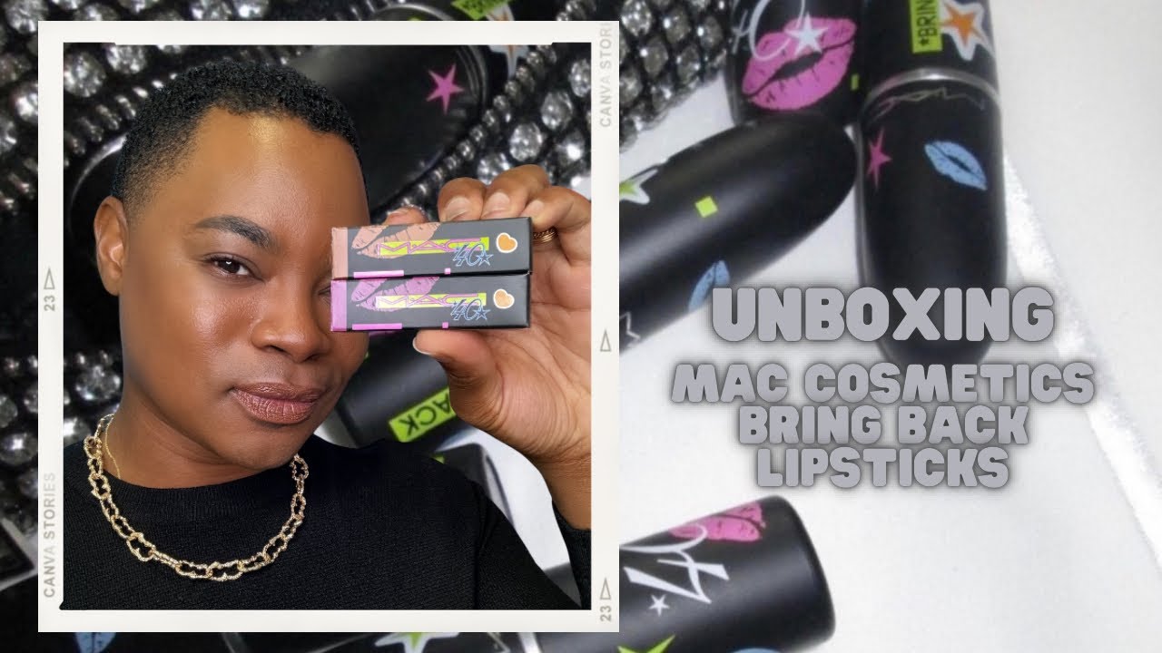 UNBOXING: MAC COSMETICS LIPSTICK BRING BACKS! THE LIPSTICKS YOU NEED | 40TH ANNIVERSARY EDITION