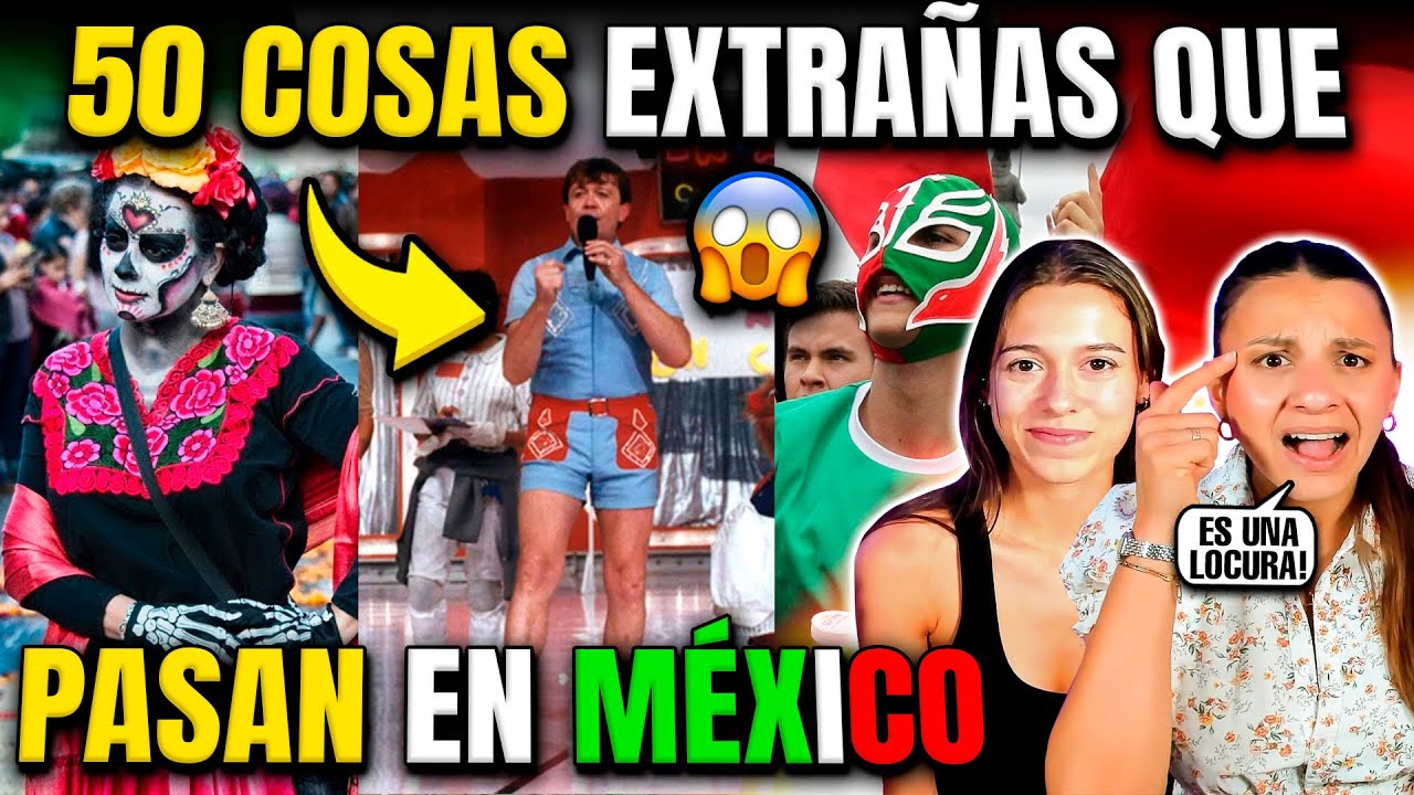 50 COSAS EXTRAÑAS QUE SOLO PASAN en MÉXICO🇲🇽😱 *No podemos creerlo*