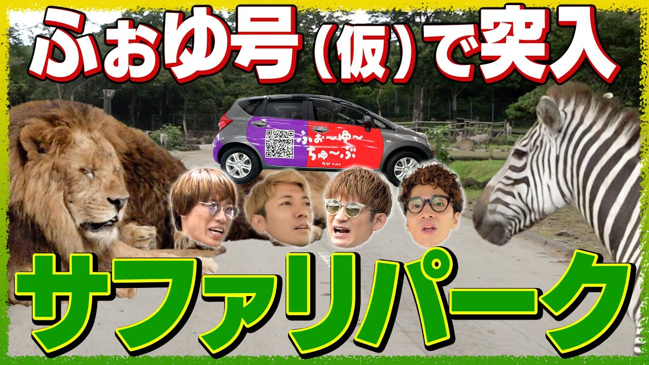 ふぉ〜ゆ〜【ふぉゆ号（仮）でサファリドライブ🚙🐅】in富士サファリパーク🦓
