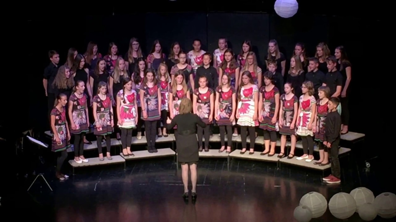 Cantate domino Mladinski pevski zbor Osnovne šole Franceta Bevka Tolmin 2018
