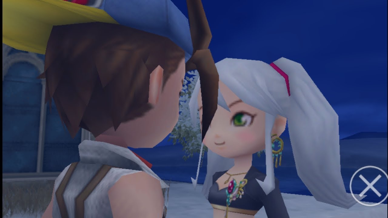 HARVEST MOON HERO OF LEAF VALLEY PSP - CONFESS EVENT : ALICE