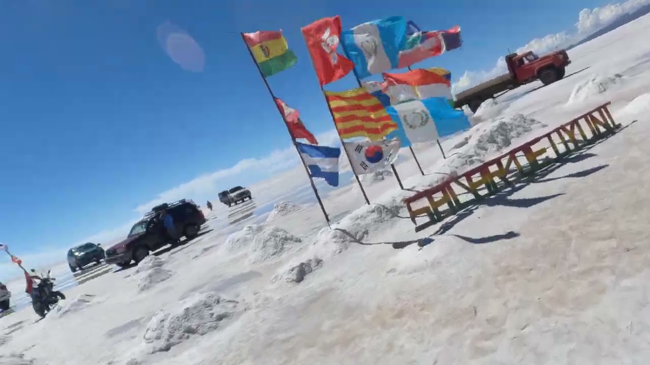 Chegando no Salar de Uyuni Bolívia 🇧🇴 