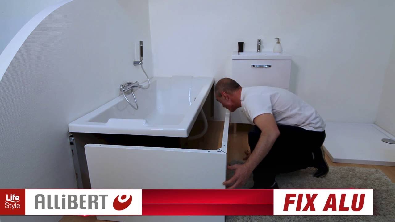 Fix'Alu, le tablier de baignoire qui s'installe en un clin d'oeil !