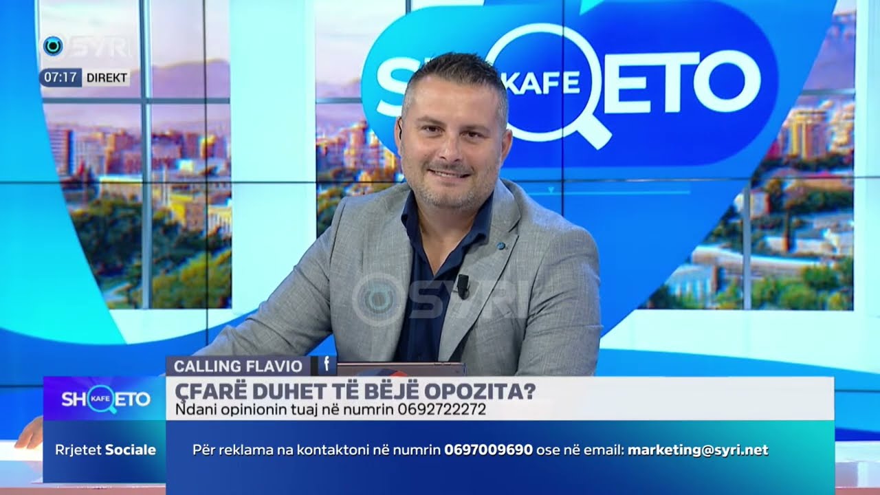 KAFE SHQETO NË SYRI TV (03.09.2024)