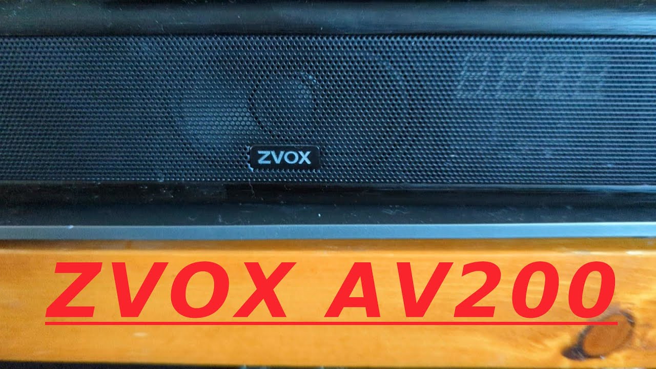 Zvox AV200 Old Electronics Review