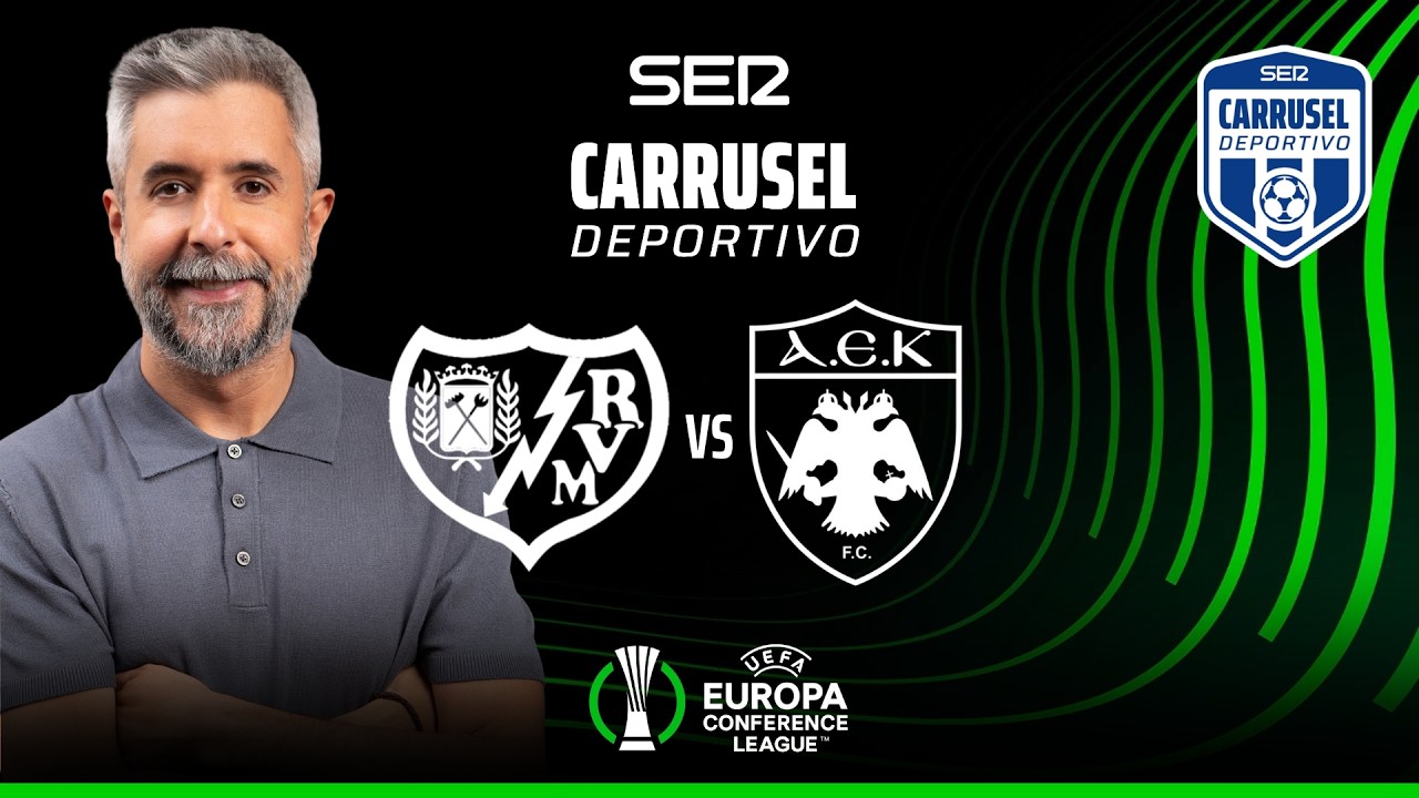 🏆 RAYO VALLECANO 3-0 AEK ATHENS | UEFA CONFERENCE LEAGUE - Ida de Cuartos de Final | EN DIRECTO