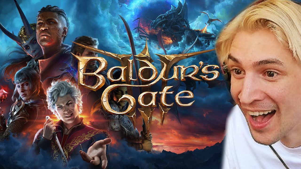 XQC PLAYS BALDUR'S GATE 3