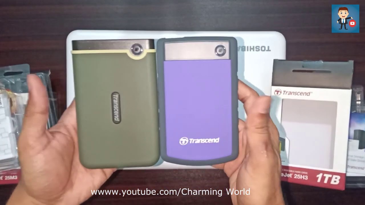 Best External Hard Drive Transcend Data Transfer Speed Test by charming World