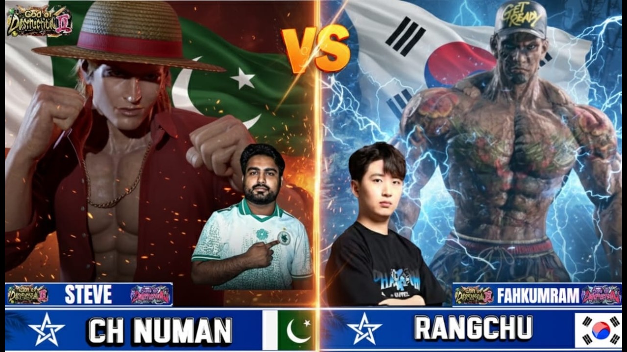 t8 rangchu fahkumram vs ch numan steve tekken 8