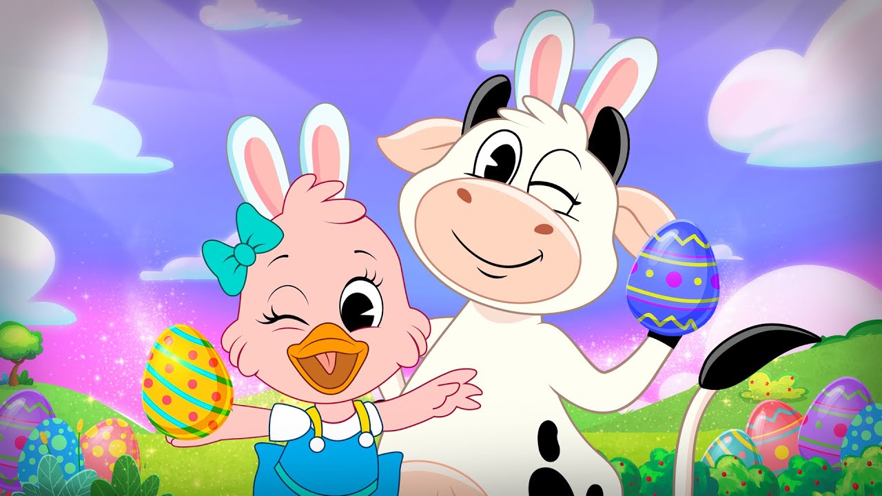 ¡Feliz Pascua! Canciones Infantiles con La Vaca Lola y La Patita Lulú 🎶
