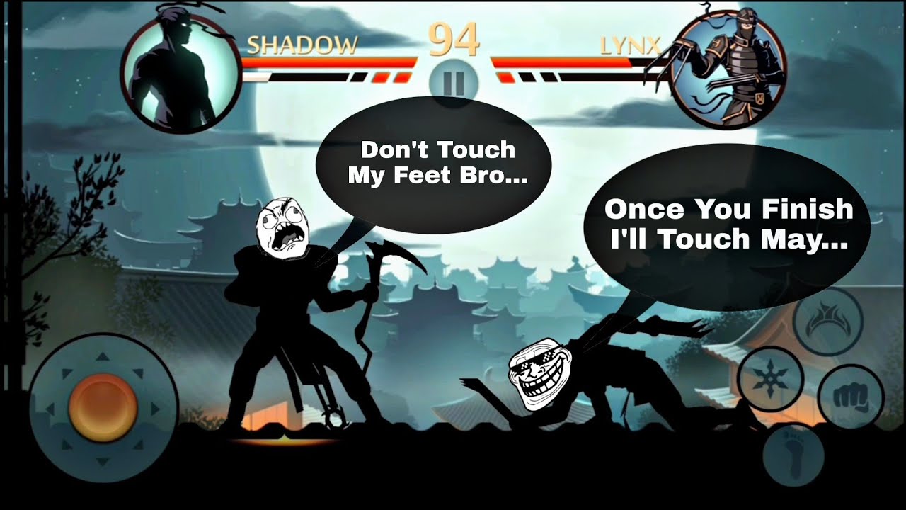 Shadow Fight 2 Let's Troll Lynx