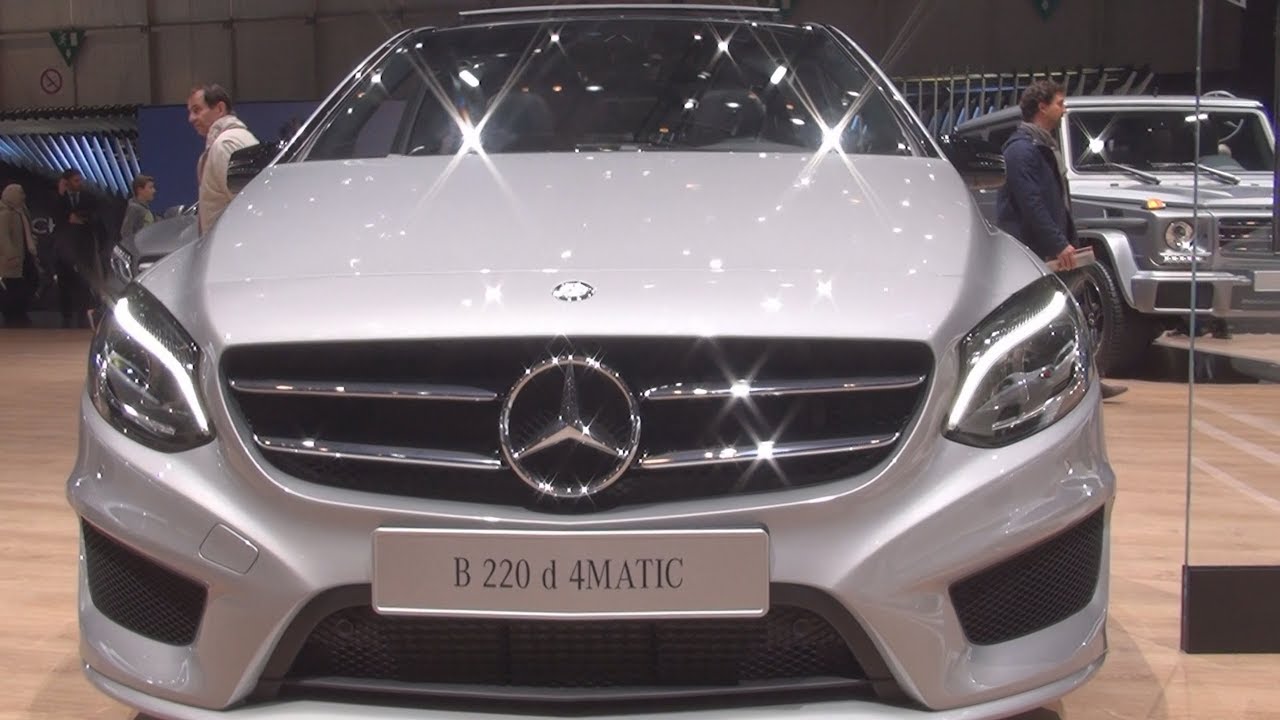 Mercedes-Benz B 220 d 4MATIC (2016) Exterior and Interior