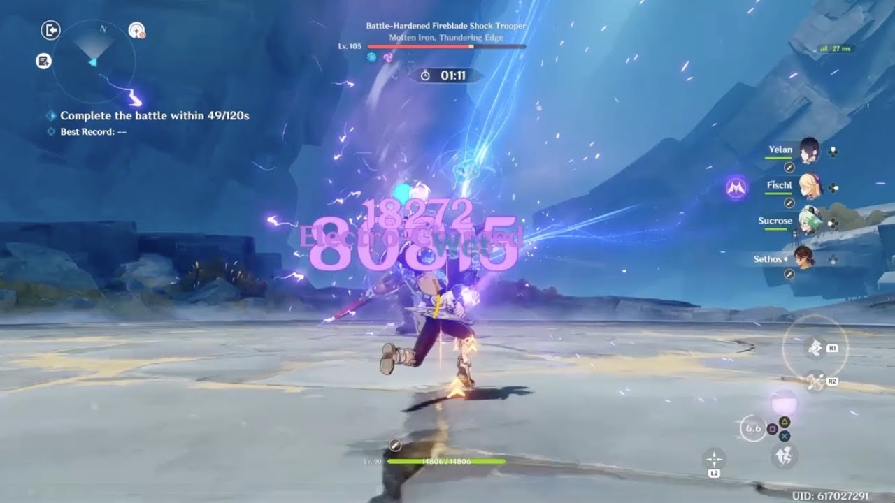 Sethos Taser w/o Ineffa Columbina - 6.3 Stygian Onslaught Fearless Trooper 118s