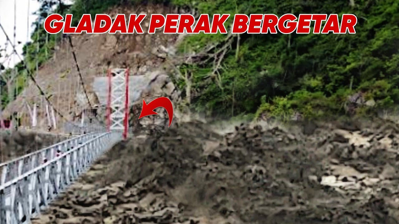 NGER!!! DETIK² BANJIR LAHAR BESAR SEMERU SETINGGI TEBING DATANG