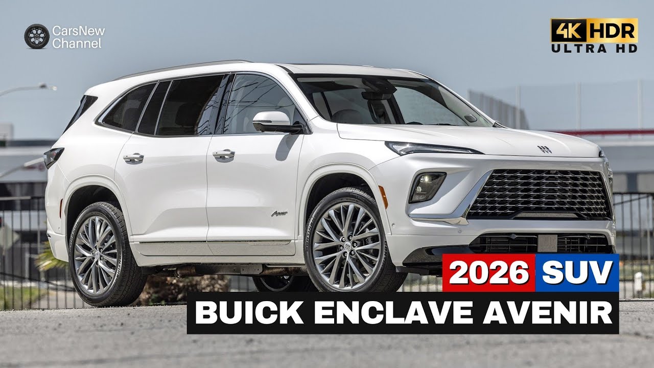 Buick Enclave Avenir 2026 года: роскошный внедорожник, который ощущается как частный самолет!