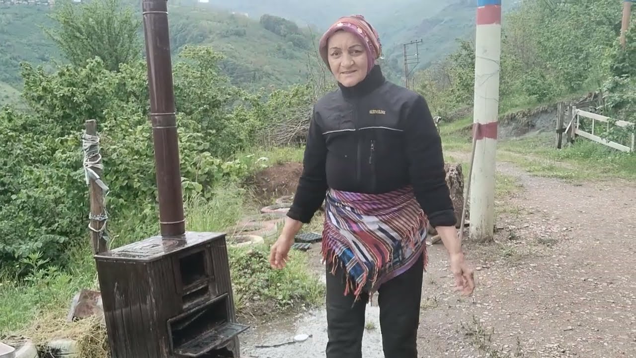 HAVA ŞARTLARINA RAĞMEN‼️YİNE İŞ BAŞA DÜŞTÜ / DURMAK YOK YOLA DEVAM / KUZİNEDE KARALAHANA YEMEĞİ
