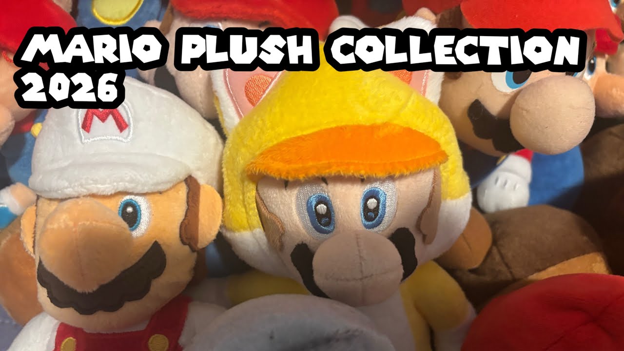 Mario Plush Collection 2026