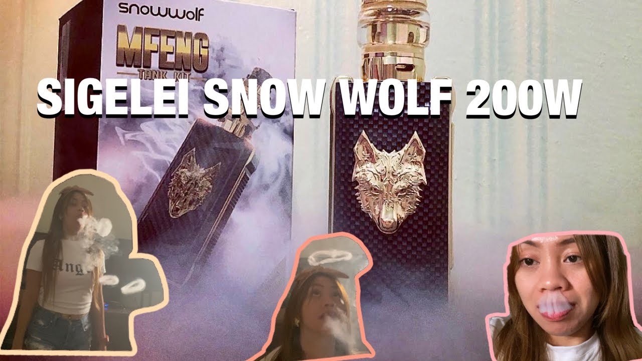 SIGELEI SNOW WOLF | VAPE | Honeybg4