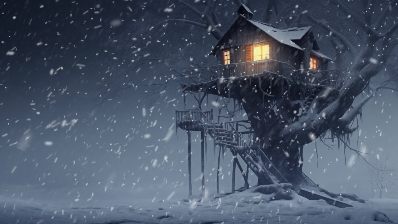 The Ultimate Freezing Blizzard Sounds for Sleeping, Relaxing┇Cold Ambience┇White Noise &Howling Wind