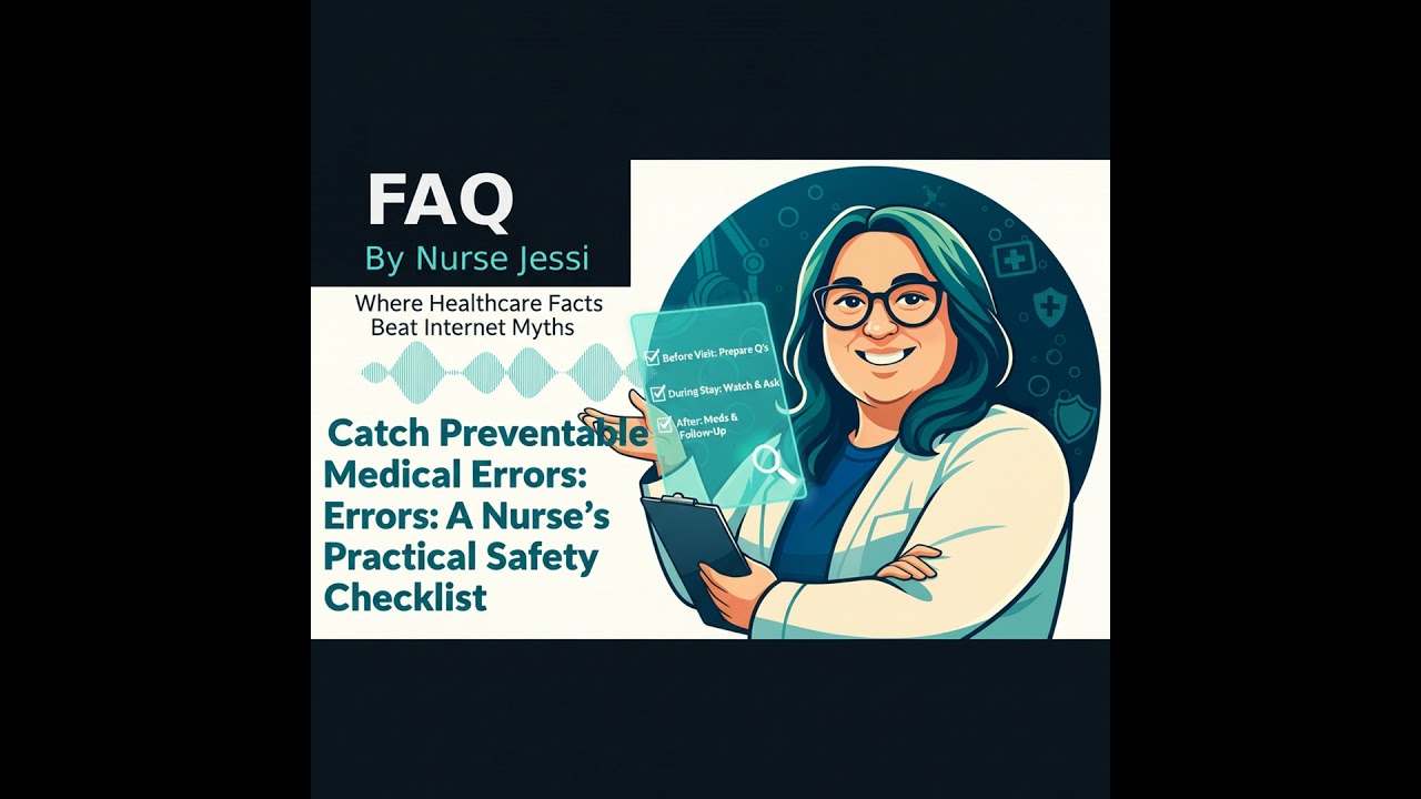Catch Preventable Medical Errors: A Nurse's Practical Safety Checklist
