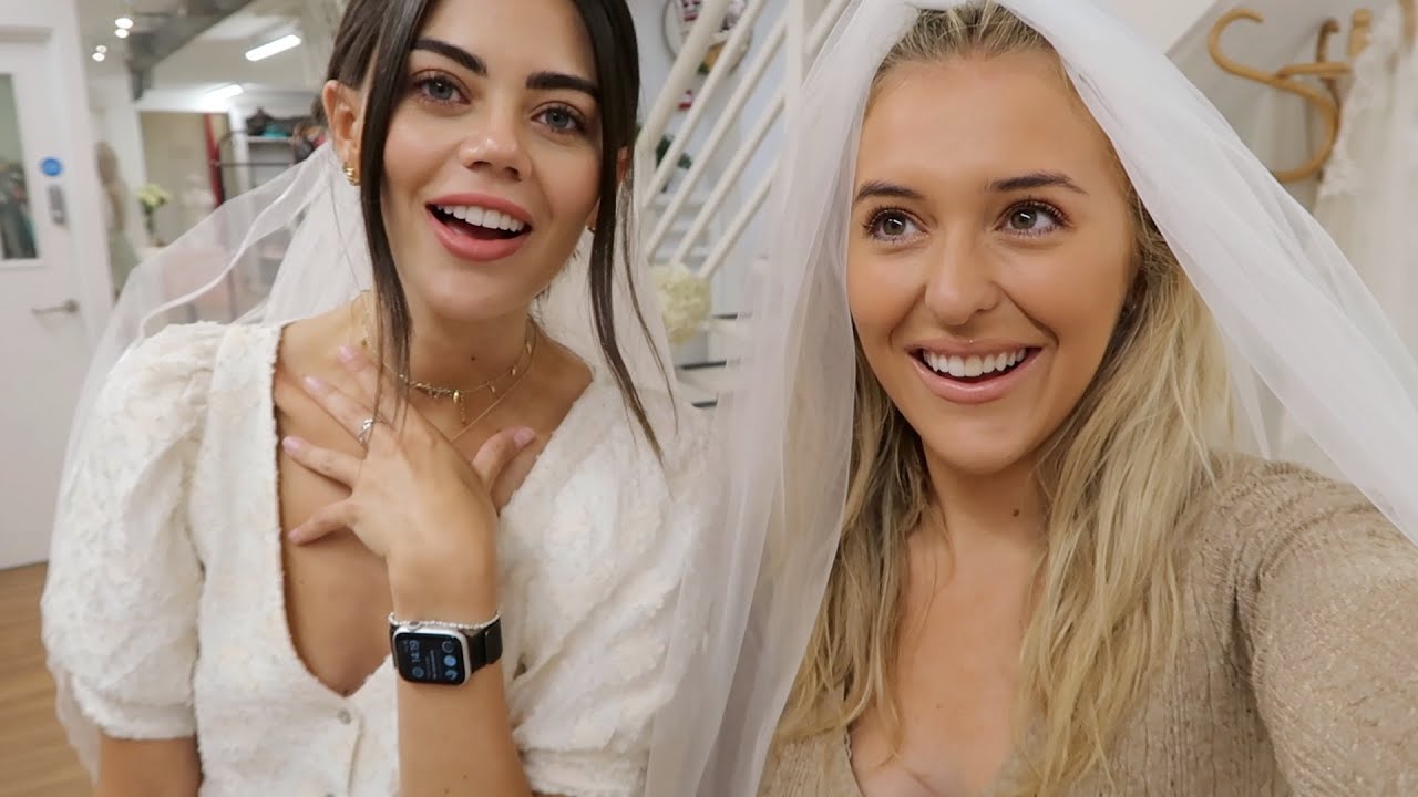 Come Charity Shopping With Us In Expensive Areas Of London! Charity Wedding Dress Shopping | AD