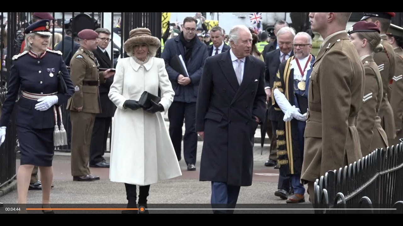 King Charles Visits Colchester
