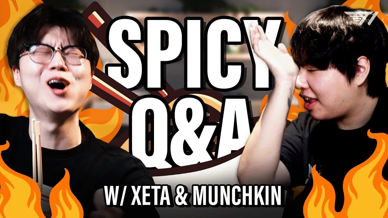 Spicy Q&A with Xeta and Munchkin | T1 VALORANT