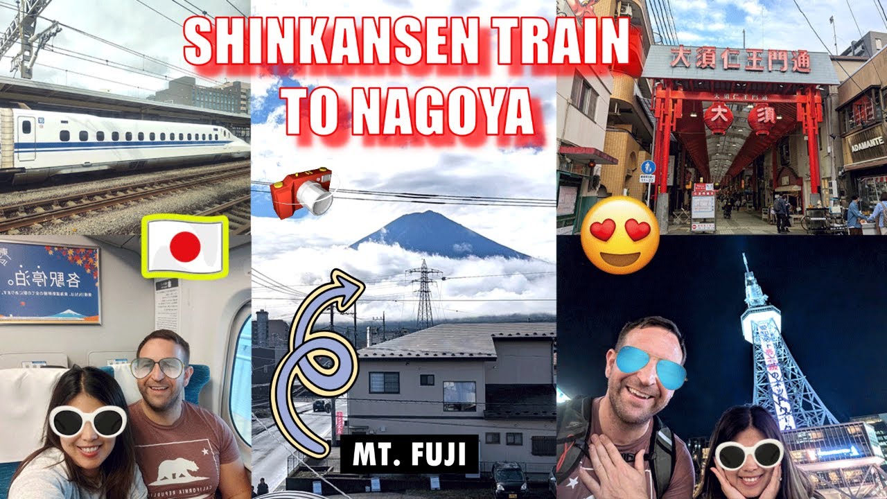 MISHIMA STA. TO NAGOYA VIA SHINKANSEN, Osu Shotengai Shopping St., Chubu Electric Power MIRAI TOWER