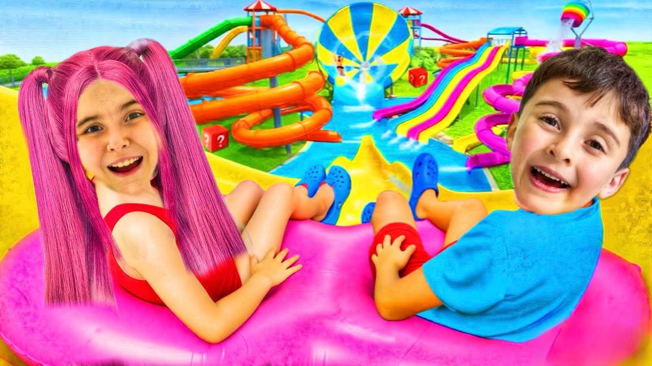K POP MİRA AQUAPARKTA !? MİRA 24 SAAT AQUA PARKTAN ÇIKMAK YASAK !? 