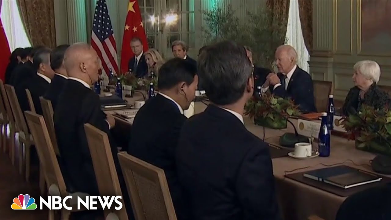 Xi: China and U.S. turning their back on each other ‘is not an option’