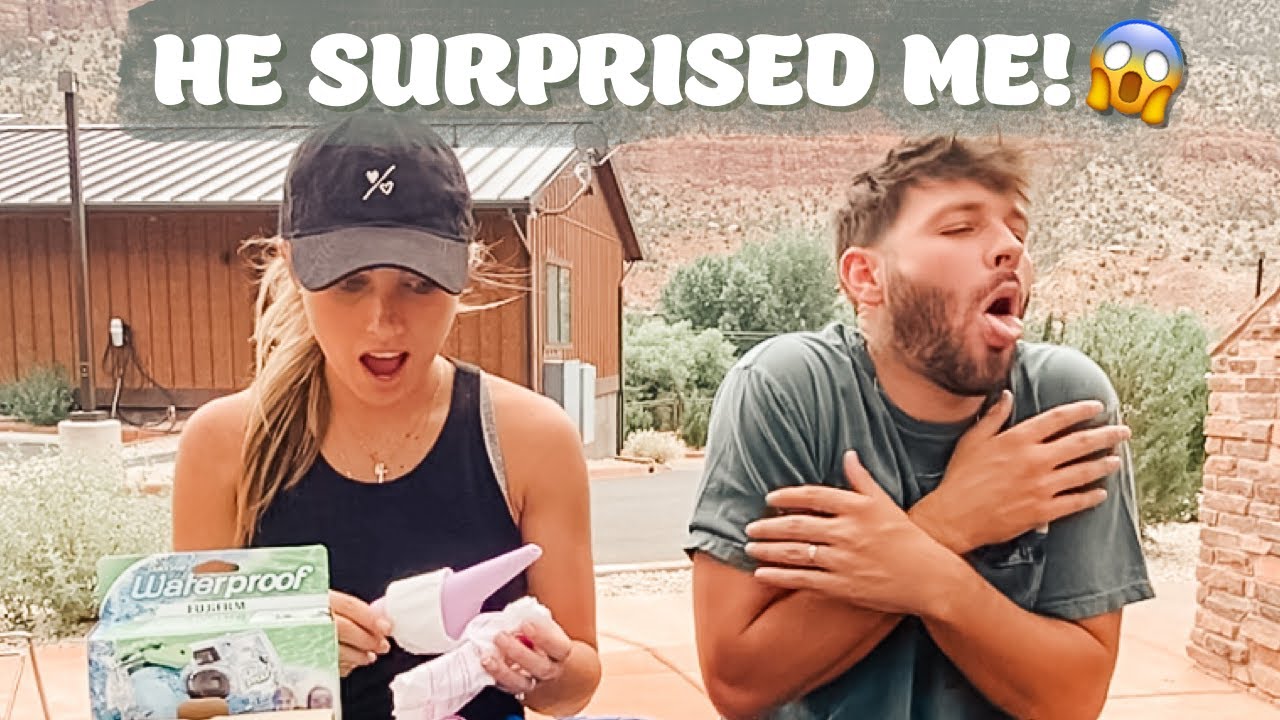 WE LEFT LA FOR GOOD AND MY HUSBAND HAD A SURPRISE FOR ME! (he's weird.) lol