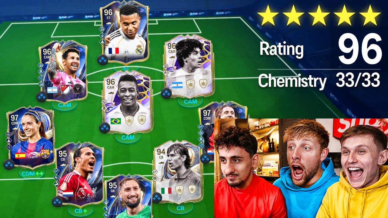 HIGHEST RATED FUT DRAFT JOINS THE SIDEMEN ft W2S & GIB