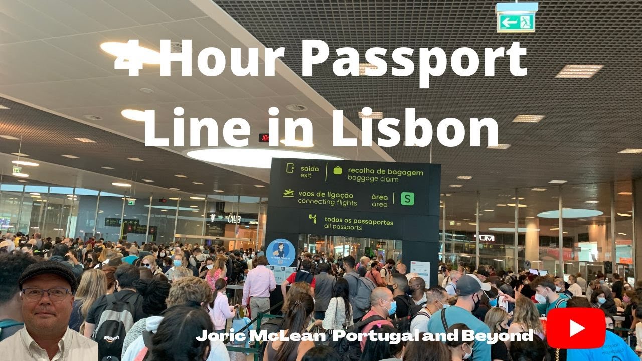 4 HOUR Passport Control lines in Lisbon - A disaster and disgrace! @Joric McLean