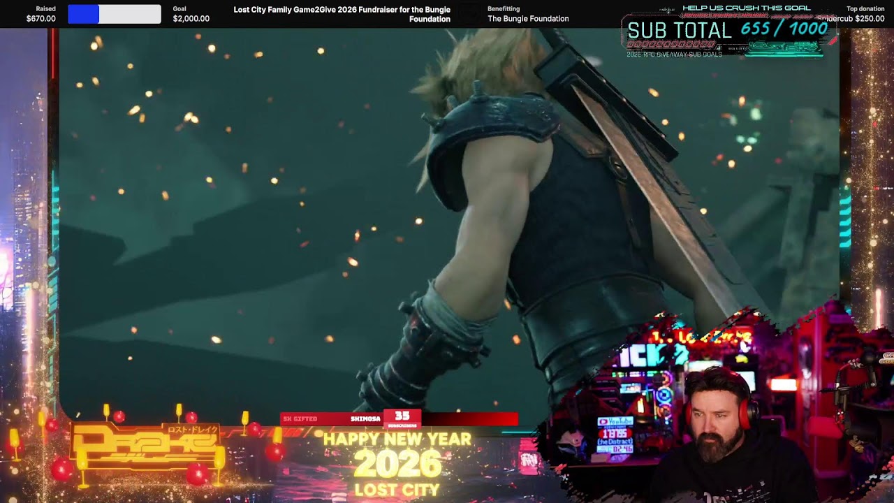 FF7 Remake on XBOX LIVE ⚔️ | New Pardon the Distraction Episode + FULL-SIZE Buster Sword Giveaway!