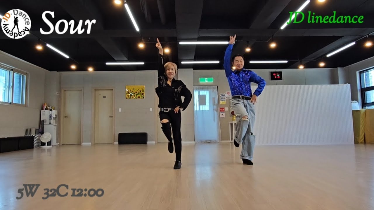 Sour Line Dance | 사우어 라인댄스 | Absolure Beginner | JD Linedance 