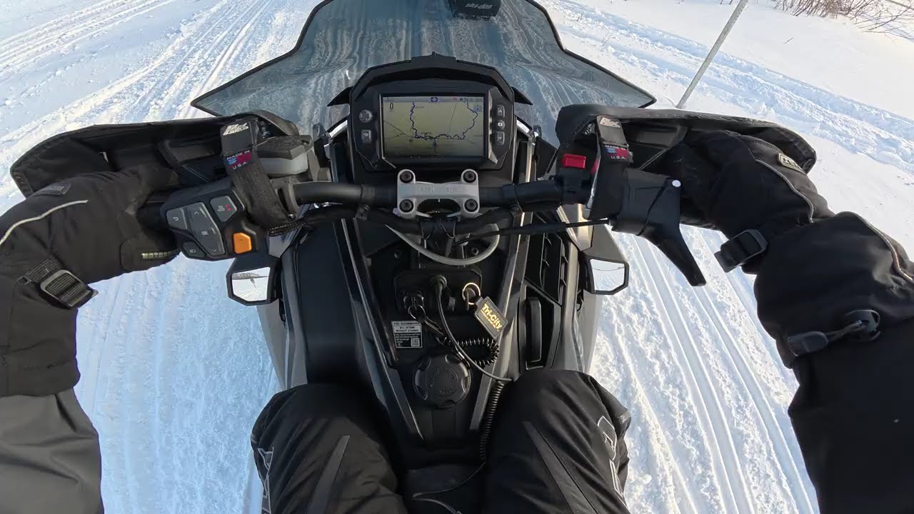 DJI Action 5 Snowmobiling Woodstock area Jan 31, 2026 -  Part 5