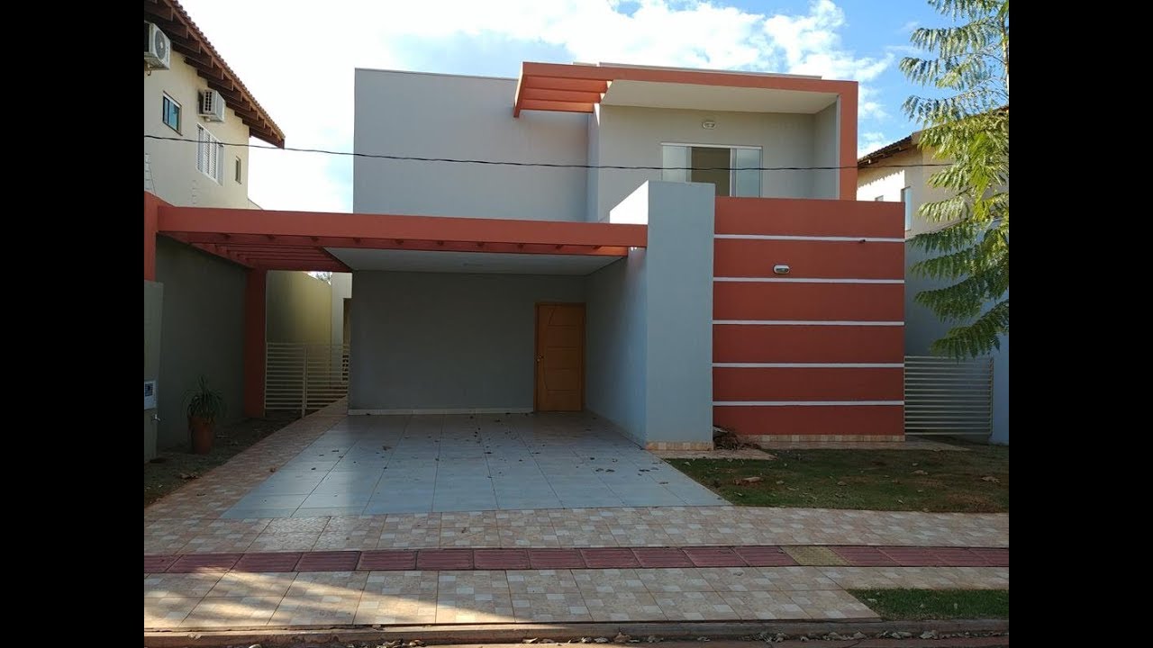 Casa com sala ampla e p&eacute; direito alto no Condom&iacute;nio Setvillage I em Campo Grande/MS