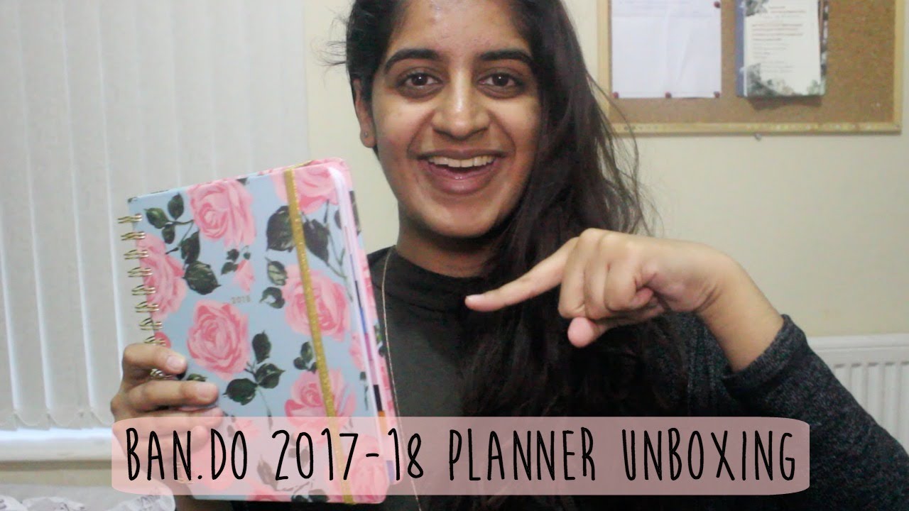 Ban.do 2017-18 Planner Unboxing | Iqra Arshad