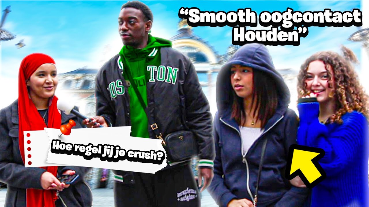 HOE FIKS JIJ JOUW CRUSH?💕 **GAAT FOUT😨**  | ANTWERPEN